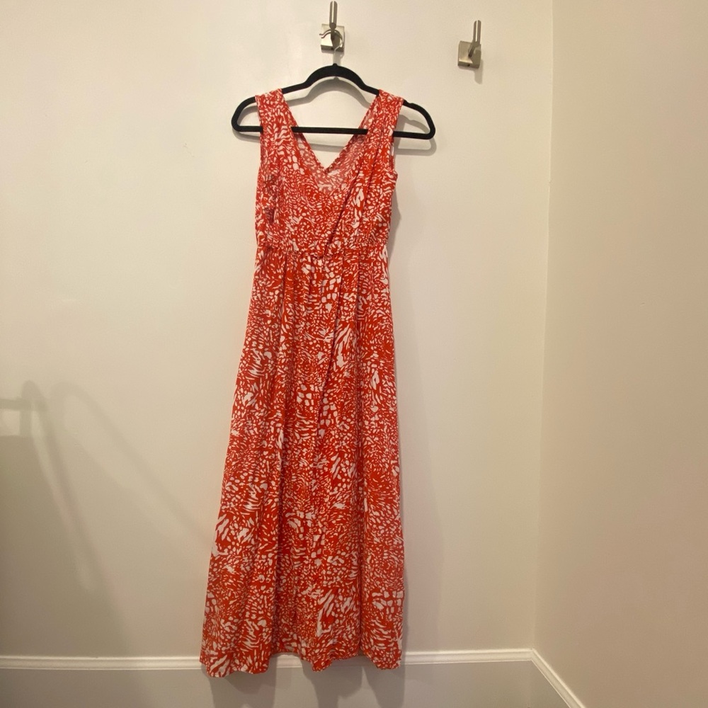 Patterned Dress with Pockets
